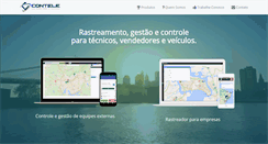 Desktop Screenshot of contele.com.br